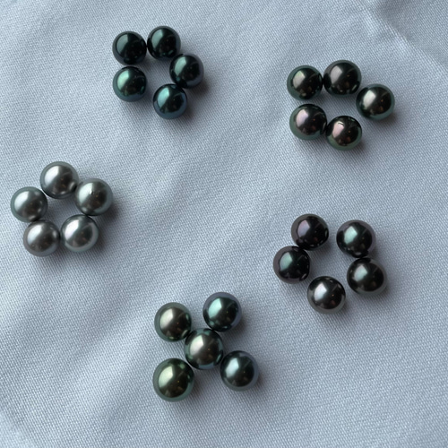 タヒチアンパール10mm AAA ラウンド Tahitian ルースパール タヒチアンパール10mm AAA ラウンド Tahitian ルースパール