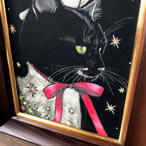 【未使用保管品】日本画　猫図 猫図 文化遺産オンライン