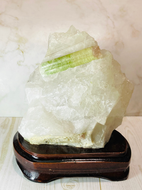 ウォーターメロン トルマリン  ラフストーン　原石　置物 ウォーターメロン トルマリン ラフストーン 原石 置物 その他