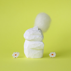 【普通抽獎】木雕娃娃棉花糖棉花糖6厘米寬【CCF-050】 第4張的照片