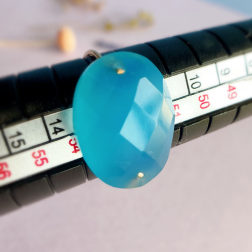 Prana Candy gem✴︎ブルーオニキス✴︎k14gf キャンディリング 指輪