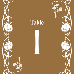 テーブルナンバー　アルファベット 12枚目の画像