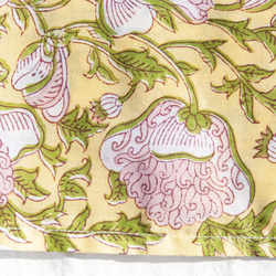クリスマスギフト交換ギフトバレンタインデーギフト誕生日ギフト母の日ギフト手作り木版画印刷植物染めスカーフ手織りスカーフ織りスカー 16枚目の画像