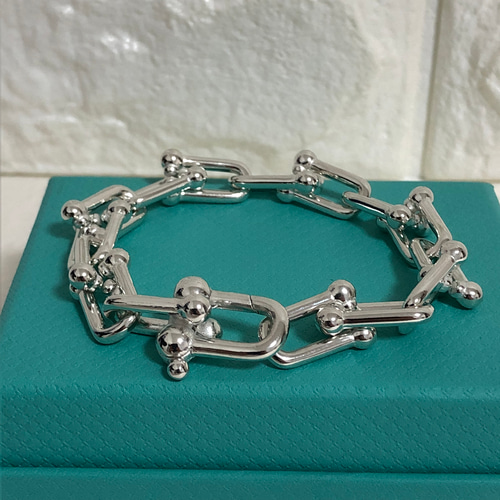 【匿名配送】シルバーチェーンブレスレット シルバー925 ハードウェア l052 Maison Margiela（旧Maison Martin Margiela） - 【匿名配送
