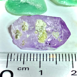 女神が宿る紫水晶✨虹入り　ベラクルス アメジスト　ラフストーン　原石 5枚目の画像