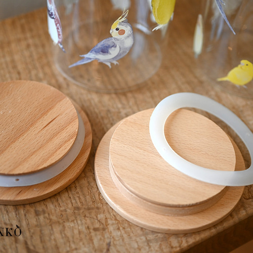 スタッキング キャニスター （36羽の中からお好きな鳥・インコを選べ