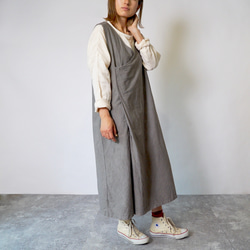 毛衣裙/卡其色/Mikawa Textile 第3張的照片