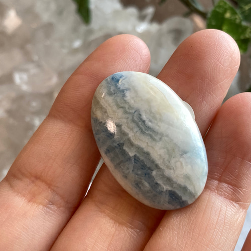 ブルーシェーライト（シーライト）天然石ルース E 天然石 マスカレード