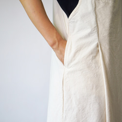 毛衣裙/米色/三河紡織 第9張的照片