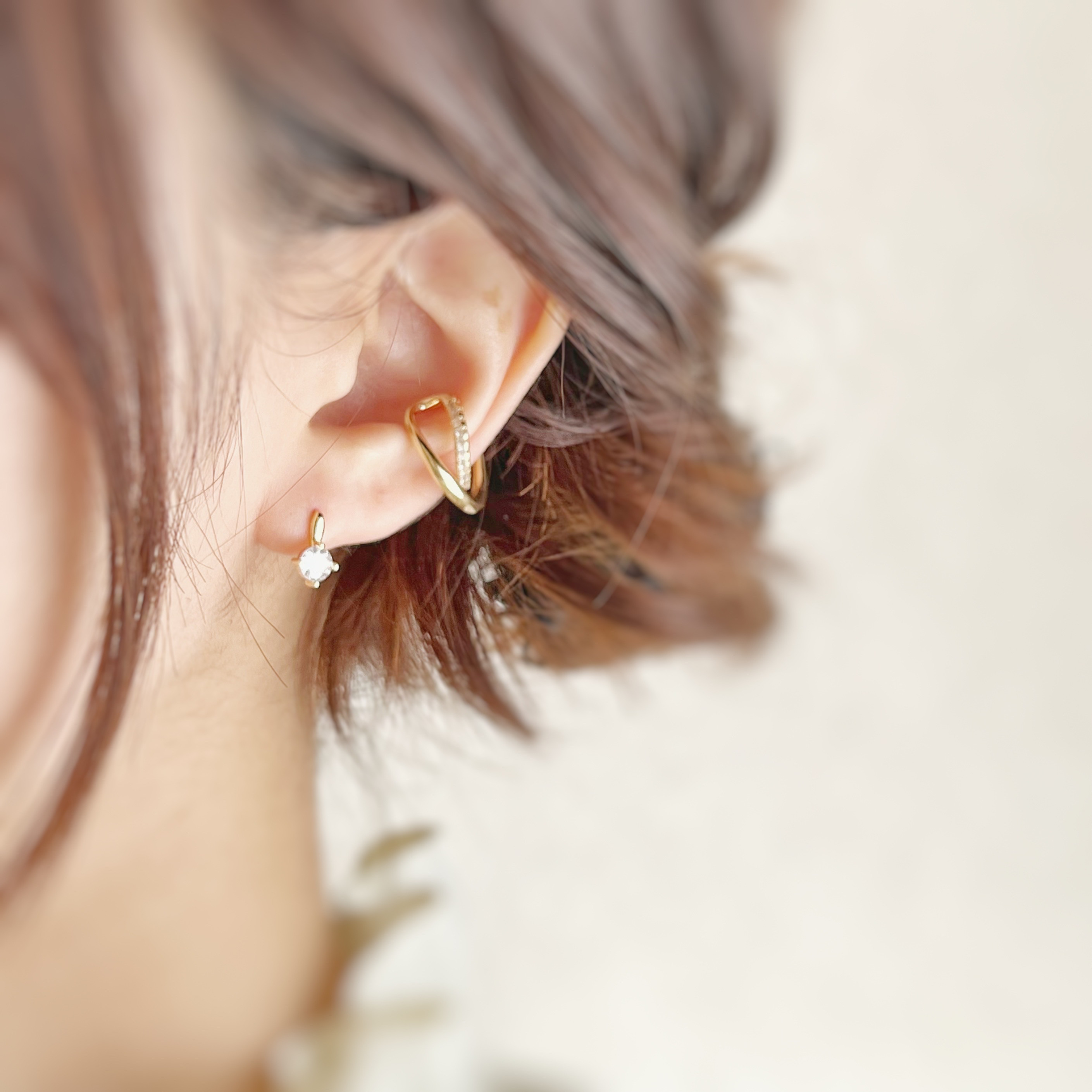 JORIE】長時間つけても大丈夫!! BRILLIANT silver925（ピアス