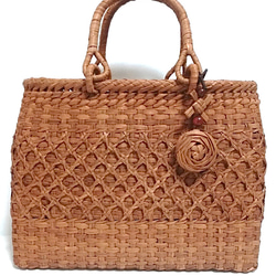 山葡萄バッグ円形龍網編み 山葡萄バッグ円形龍網編み かごバッグ 山葡萄バッグ魅力 通販