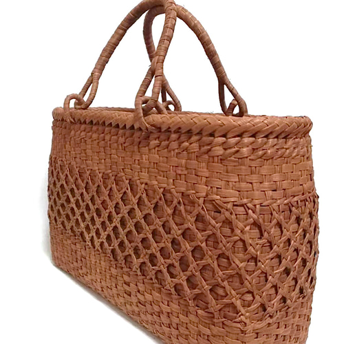 【人気！売れ筋商品】山葡萄バック(龍網編み) 山葡萄バッグ龍網編み かごバッグ 山葡萄バッグ魅力 通販
