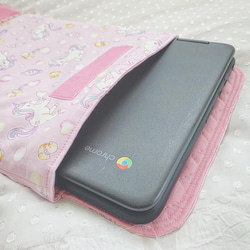 ゆめかわ ユニコーン タブレットケース iPad入れ 小学校 iPad袋