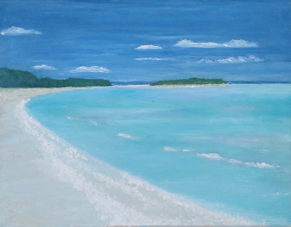 海(青島ビーチ) 油絵 F6 絵画 gallery Ymin 通販 13890292 海(青島ビーチ) 油絵 F6 絵画 gallery Ymin 通販 13890292