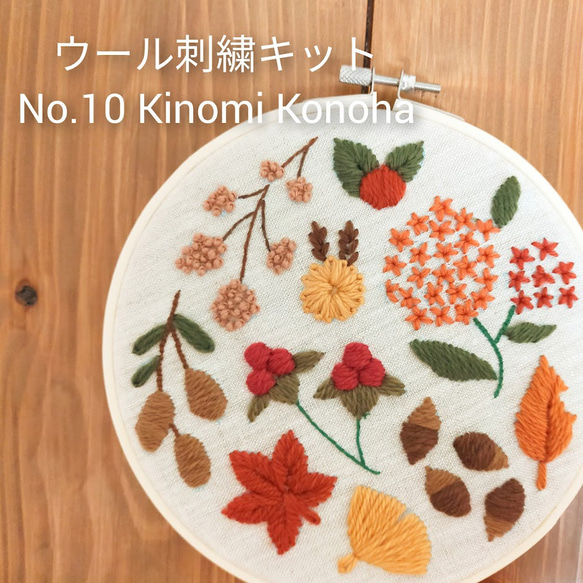 【リピート様専用】ウール刺繍キット 10枚目の画像