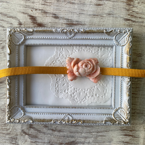 ブローチ・帯留兼用】令和4年彫刻⑦牡丹・ワケありセール 帯留め