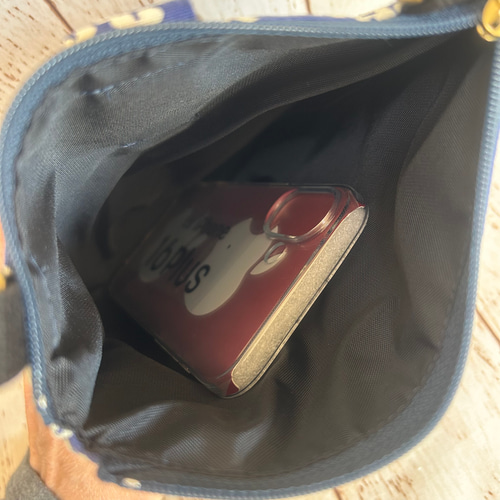 6way長財布も入る 大人の移動ポケット ウエストポーチ ボディーバック