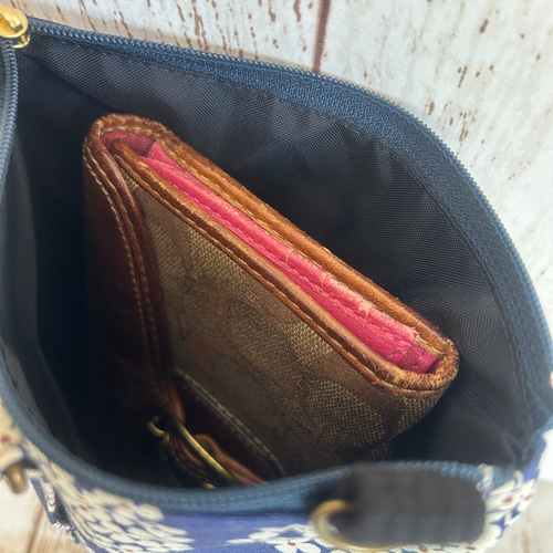 6way長財布も入る 大人の移動ポケット ウエストポーチ ボディーバック