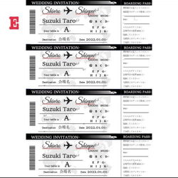 【9と3/4番線の看板風】エスコートカード 〜オーダーメイドで作成いたします！〜（PDFデータを作成いたします） 11枚目の画像