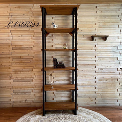 アイアンラック A 組み立て式 背の高いおしゃれ収納 アイアン家具 北欧 英国 デザイン キッチン収納