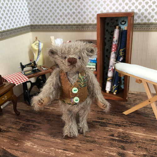 ₊˚⊹ イギリス ヴィンテージ 手のひらサイズのベア　‧₊˚ ₊˚⊹ イギリス ヴィンテージ 手のひらサイズのベア ‧₊˚