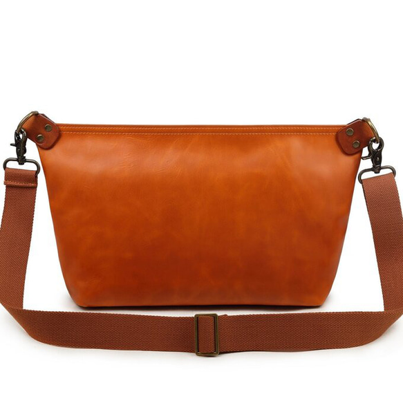 TF011 「本革」ショルダーバッグ メンズ メンズバッグ ハンドメイド 革