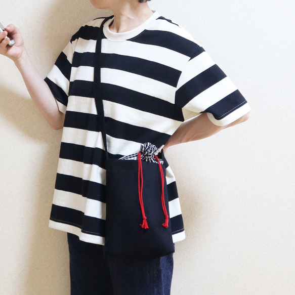 【型紙&レシピ】ちょっとそこまでポシェット/安心作製の詳しいレシピ付き 4枚目の画像