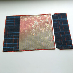 新書本　標準サイズ(絹)セパレート式ブックカバー hs001 3枚目の画像