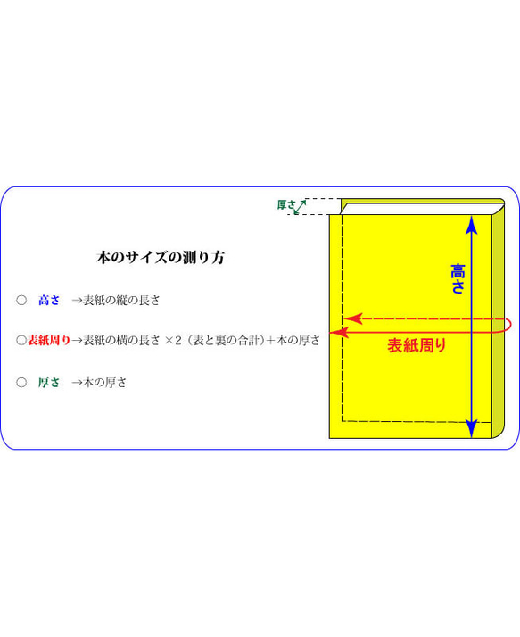 新書本　標準サイズ(絹)セパレート式ブックカバー hs004 10枚目の画像