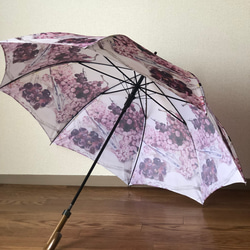 【ワケありな逸品】晩秋の甲州ブドウの雨傘C 梅雨対策2023 9枚目の画像