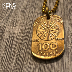 USAウォーキングリバティ銀貨&マーキュリーダイム銀貨 ネックレス