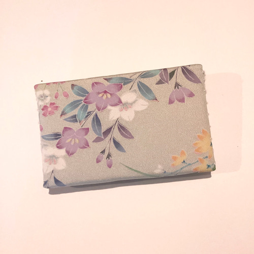 世界で1つ 】正絹 花嫁懐剣 筥迫 伊達襟 3点 手描友禅 水浅葱色 花嫁