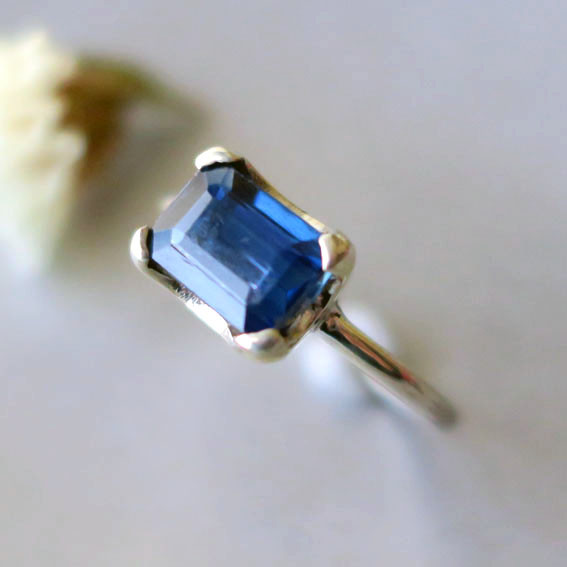 天然石リング　カイヤナイト　ブルー　13mm SV925刻印 fit=scale-down,w=1200