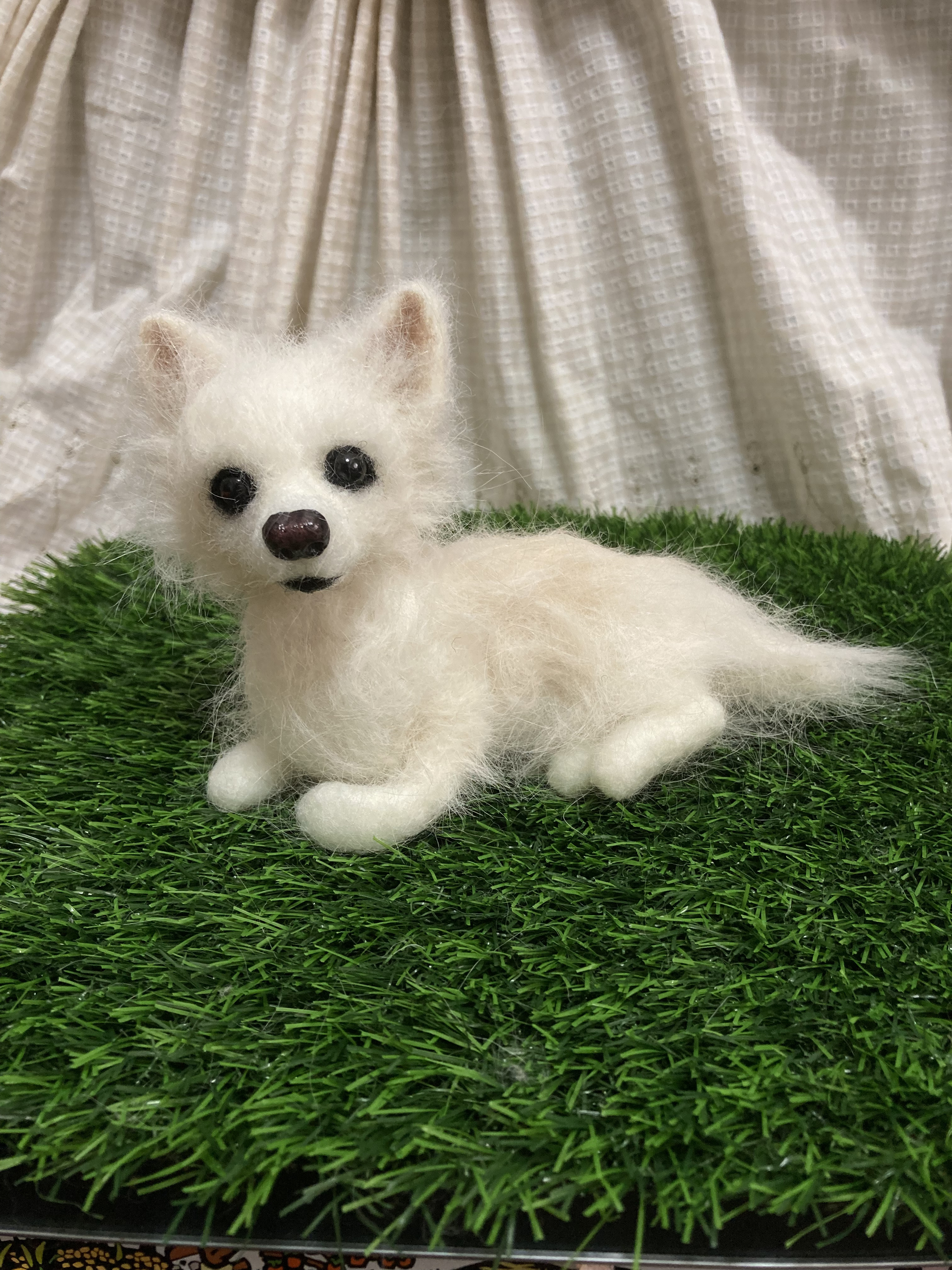 うちの子オーダー  受注制作 羊毛フェルト犬 チワワ 見本