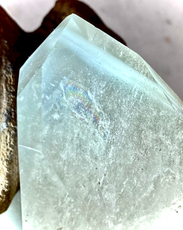 【龍脈水晶✨】レインボー　ファントム　クリスタル　水晶 6枚目の画像