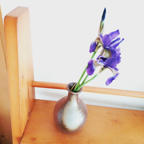 備前焼 花器 一輪挿し・花瓶・花器 aco 通販 13893644｜Creema