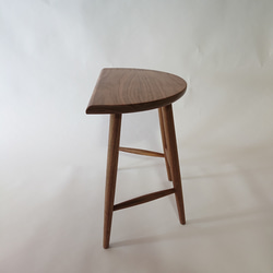 Side table + stool・ウォールナット 4枚目の画像