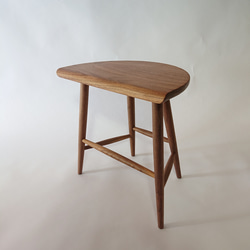 Side table + stool・ウォールナット 3枚目の画像