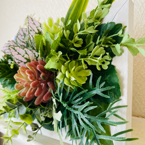 ウォールフレーム⑰ ウォールグリーン 多肉植物 アーティフィシャル  