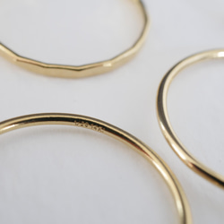 2/14kgf 精緻環和單環一套（氧化鋯簡約設計） 第2張的照片