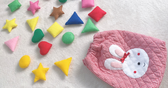 『これ、なぁんだ？』色と形のお勉強おもちゃ♪モンテッソーリ教育｜色と形の把握や認識 2枚目の画像