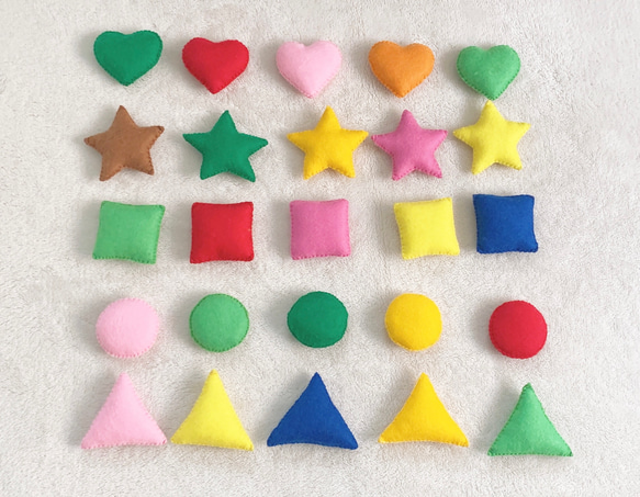 『これ、なぁんだ？』色と形のお勉強おもちゃ♪モンテッソーリ教育｜色と形の把握や認識 3枚目の画像
