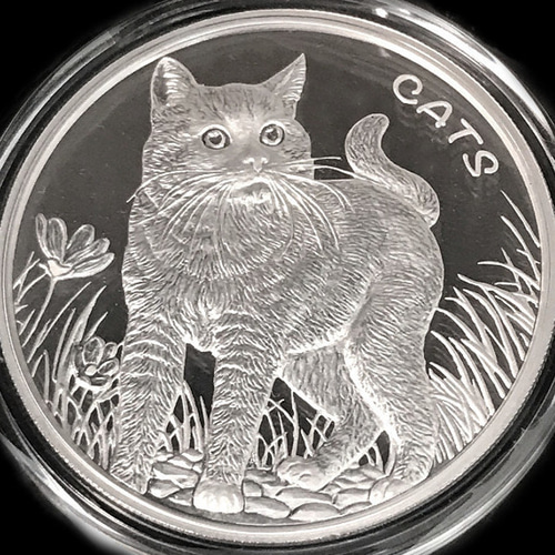 猫ソルジャー 1オンス 銀貨 コイン - コレクション|旧貨幣 猫ソルジャー 1オンス 銀貨 コイン - コレクション|旧貨幣