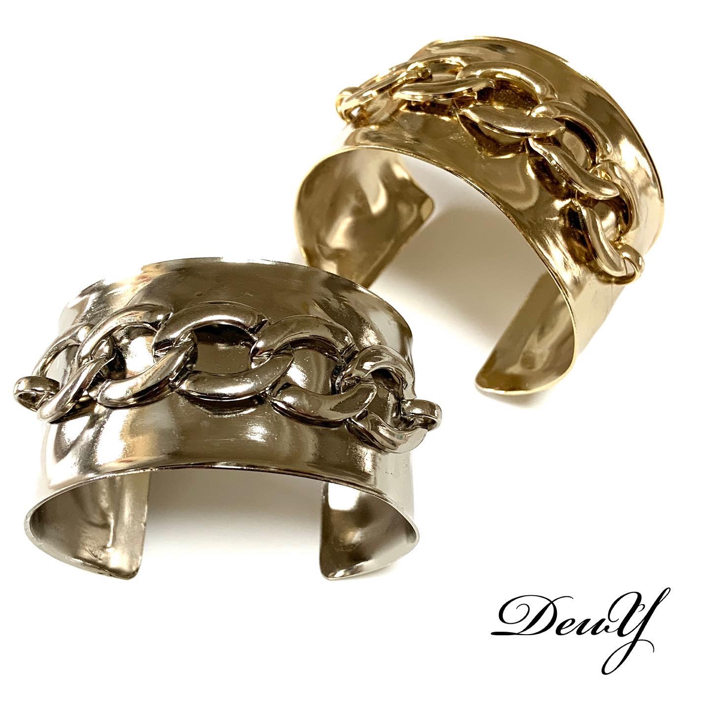 コスチュームジュエリー/バングル/大ぶり/リッチカジュアル/made in Japan【Deux Y】DJV-010