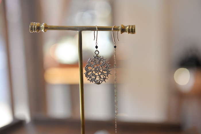 Lace|［K10］アンティークレースピアスB