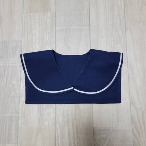 子供用 セーラー 付け襟 ネイビー その他ファッション雑貨 moeuhane by