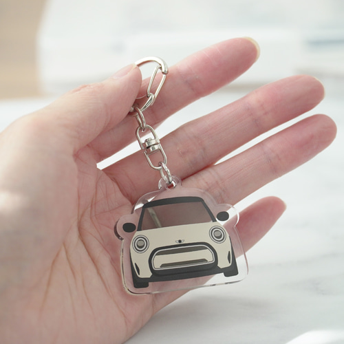受注生産【F55/F56 LCI2-JCW】選ぶMINIキーホルダー ミニ