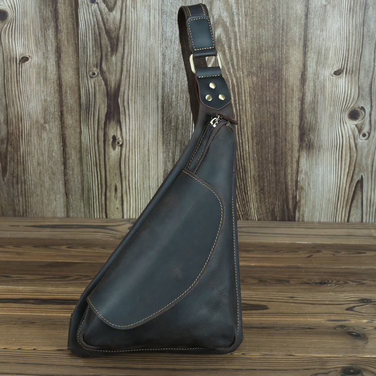 本革ヴィンテージショルダーバッグ カジュアルサッチェル