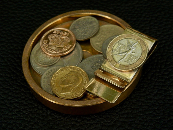 ＃M14  France Coin Money Clip 4枚目の画像