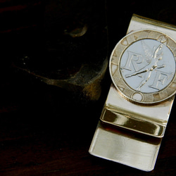 ＃M14  France Coin Money Clip 6枚目の画像